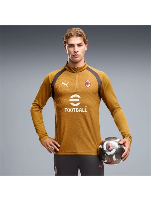 Puma Milan felpa training 26/27 con zip a 1/4 MILAN | 78664614TR ZIP